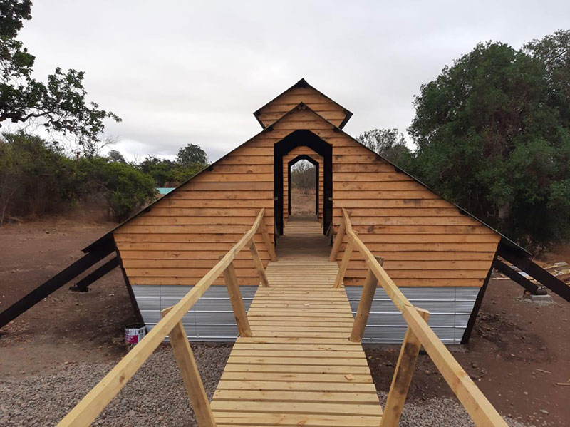 Construcción - Proyecto Lechones de Tierras Blancas / Catapilco