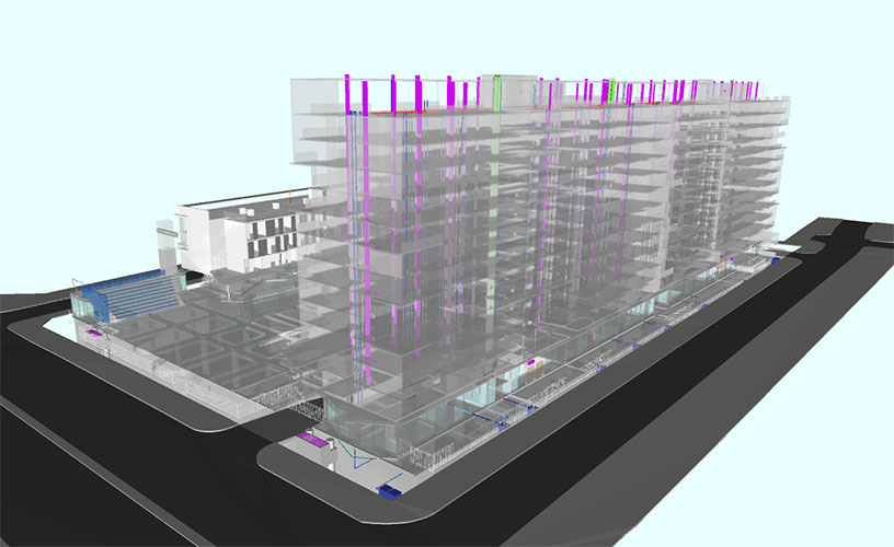 BIM - Edif. Plaza Franklin - EBCO / Santiago Centro